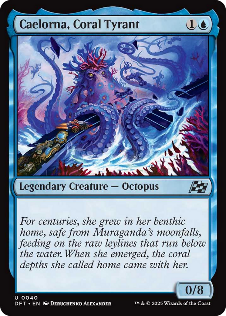 Caelorna, Coral Tyrant [Aetherdrift] [Foil]