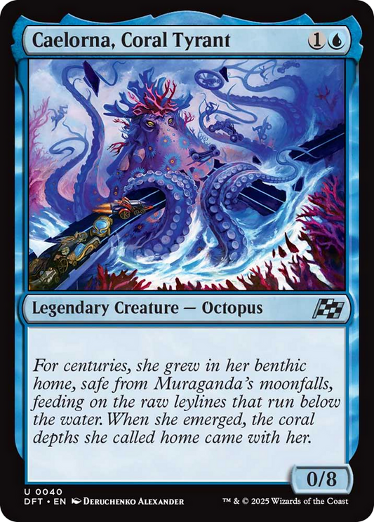 Caelorna, Coral Tyrant [Aetherdrift] [Foil]