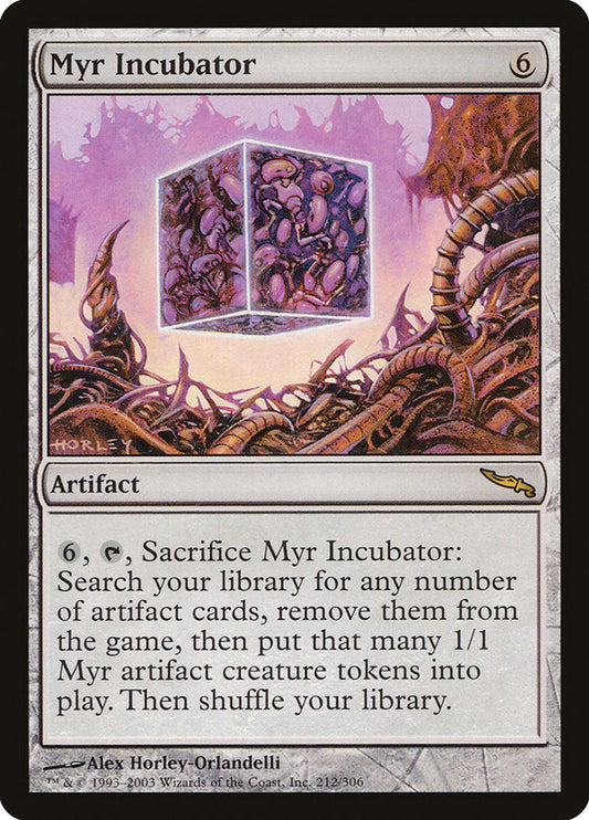 Myr Incubator [Mirrodin] [Foil]