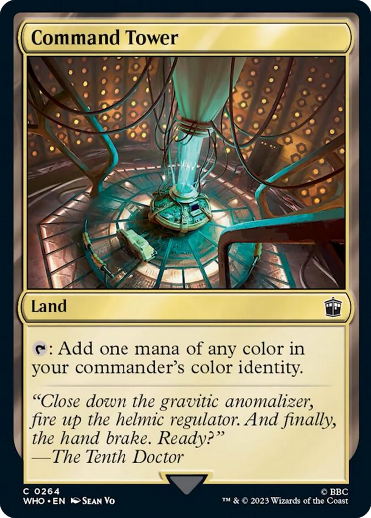 Command Tower (0264) [Doctor Who] [Foil]
