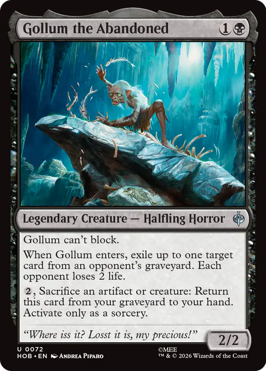 Gollum the Abandoned [The Hobbit]