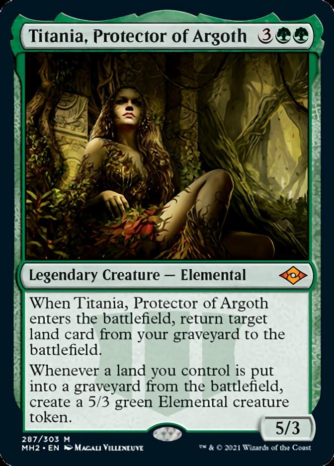Titania, Protector of Argoth [Modern Horizons 2] [Foil]