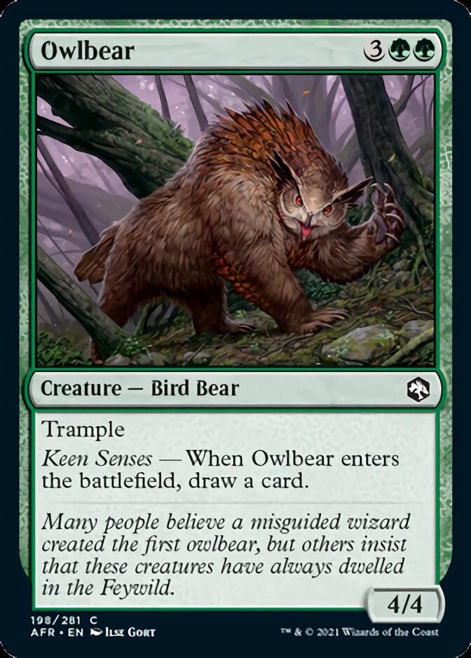 Owlbear [Dungeons & Dragons: Adventures in the Forgotten Realms] [Foil]