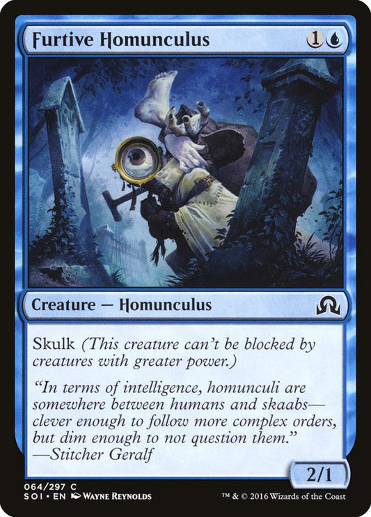 Furtive Homunculus [Shadows over Innistrad] [Foil]