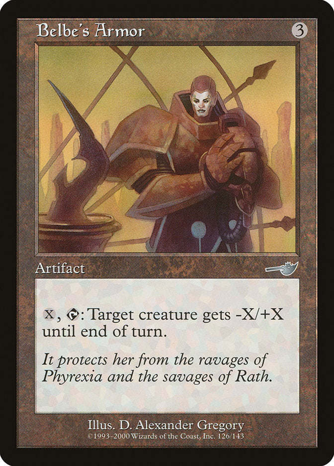 Belbe's Armor [Nemesis] [Foil]