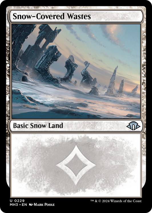 Snow-Covered Wastes (0229) [Modern Horizons 3] [Foil]