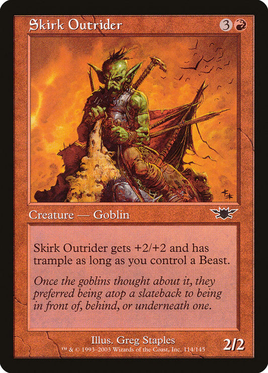 Skirk Outrider [Legions] [Foil]
