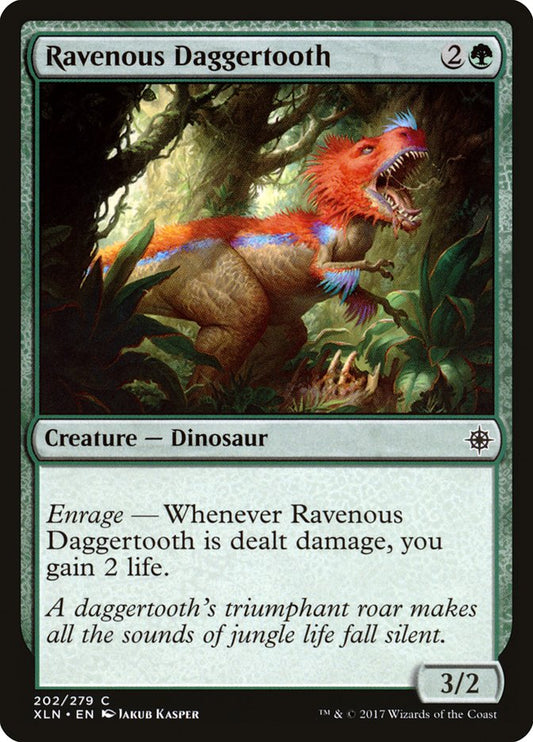 Ravenous Daggertooth [Ixalan] [Foil]