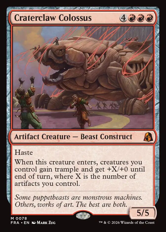 Craterclaw Colossus [Reality Fracture]