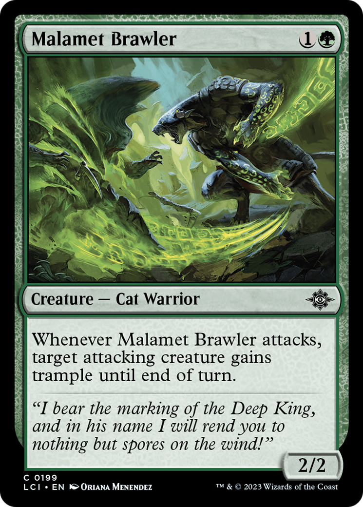 Malamet Brawler [The Lost Caverns of Ixalan] [Foil]