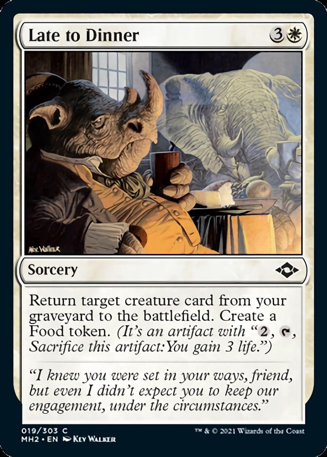 Late to Dinner [Modern Horizons 2] [Foil]