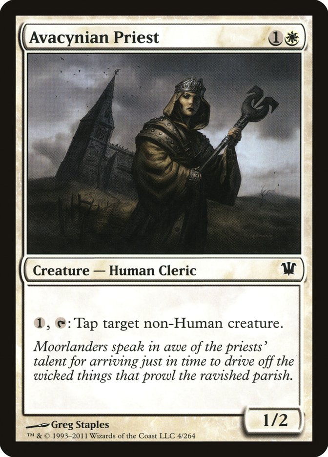 Avacynian Priest [Innistrad] [Foil]