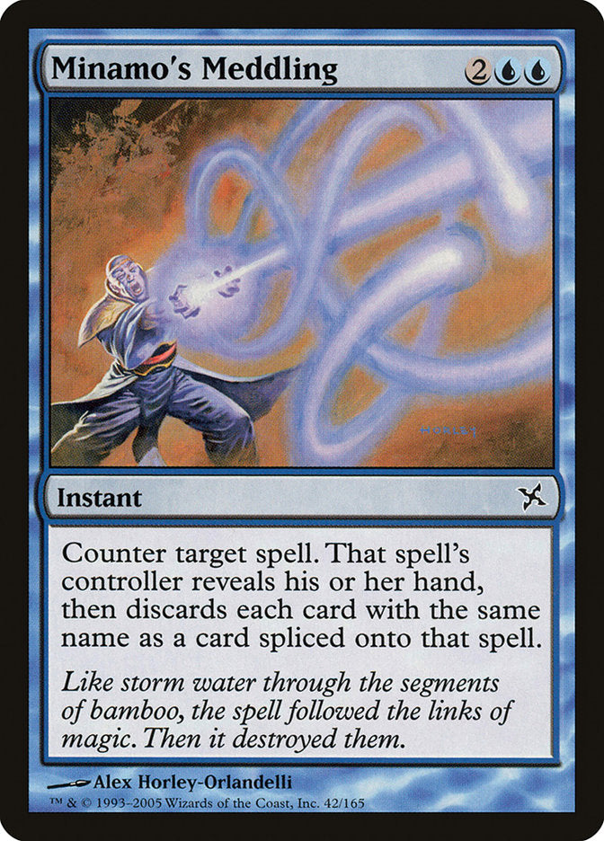 Minamo's Meddling [Betrayers of Kamigawa] [Foil]