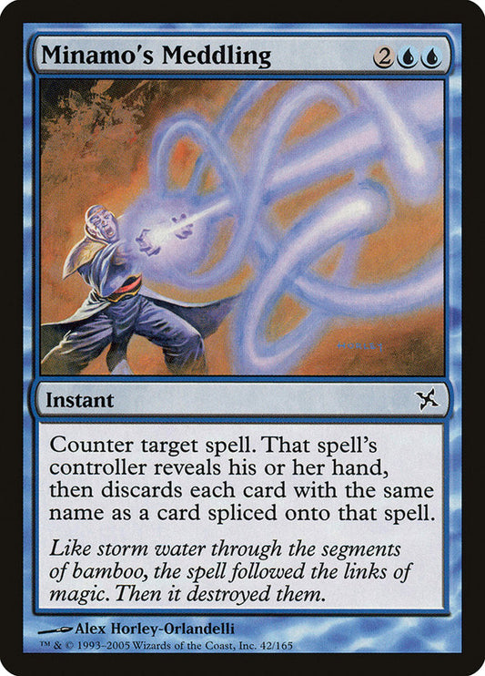 Minamo's Meddling [Betrayers of Kamigawa] [Foil]