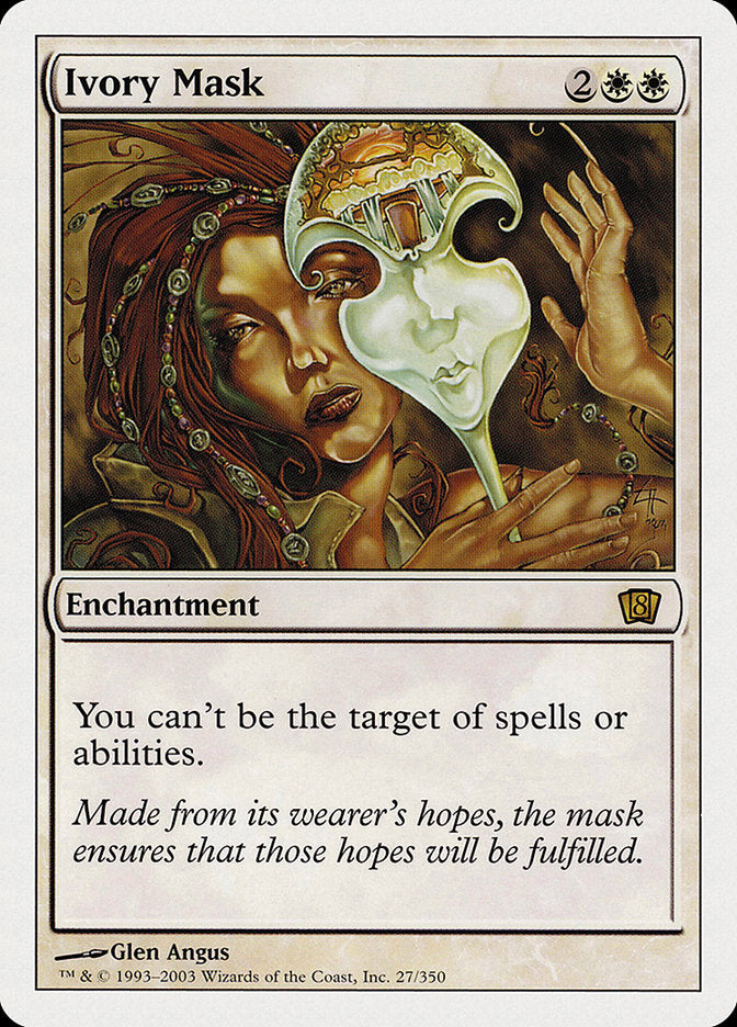 Ivory Mask [Eighth Edition] [Foil]