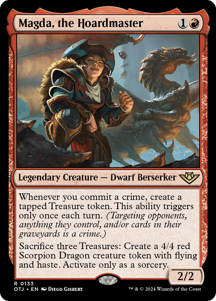 Magda, the Hoardmaster [Outlaws of Thunder Junction] [Foil]
