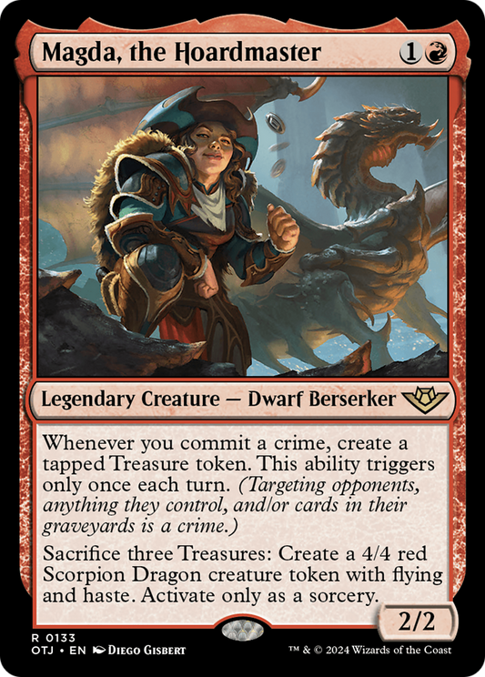 Magda, the Hoardmaster [Outlaws of Thunder Junction] [Foil]