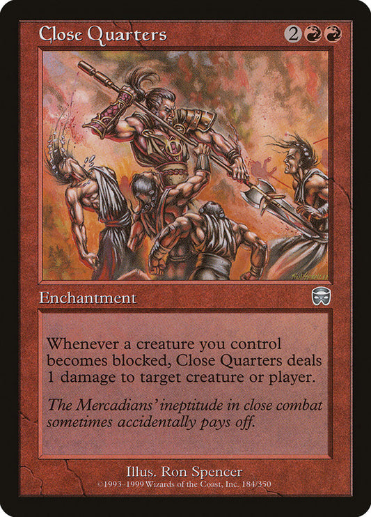 Close Quarters [Mercadian Masques] [Foil]