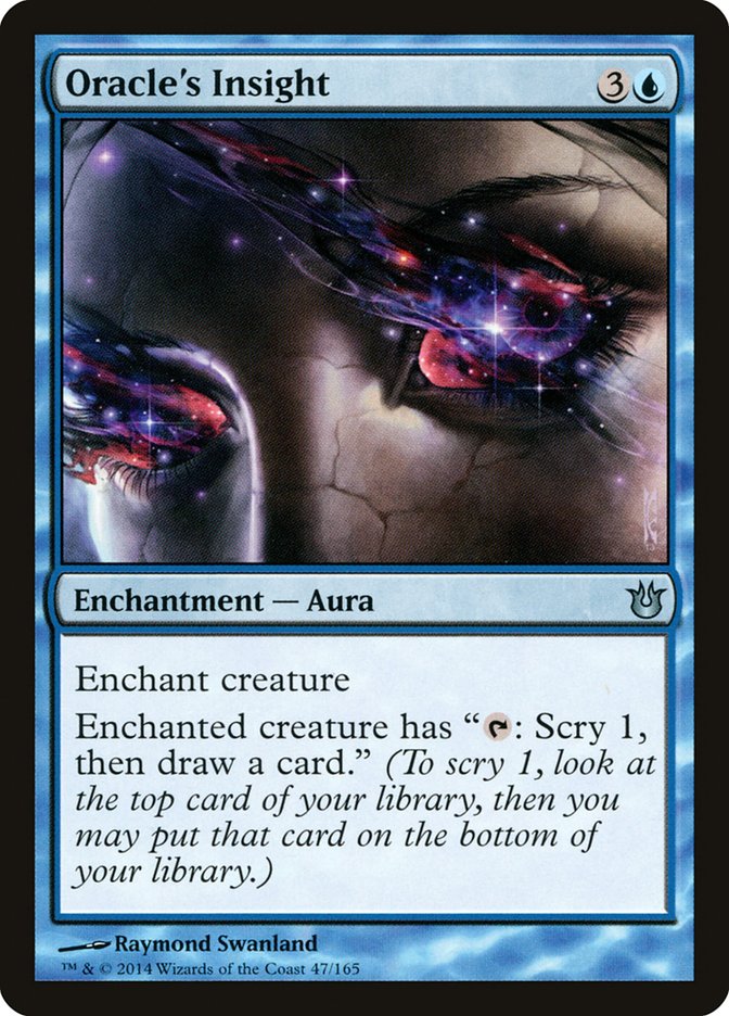 Oracle's Insight [Born of the Gods] [Foil]