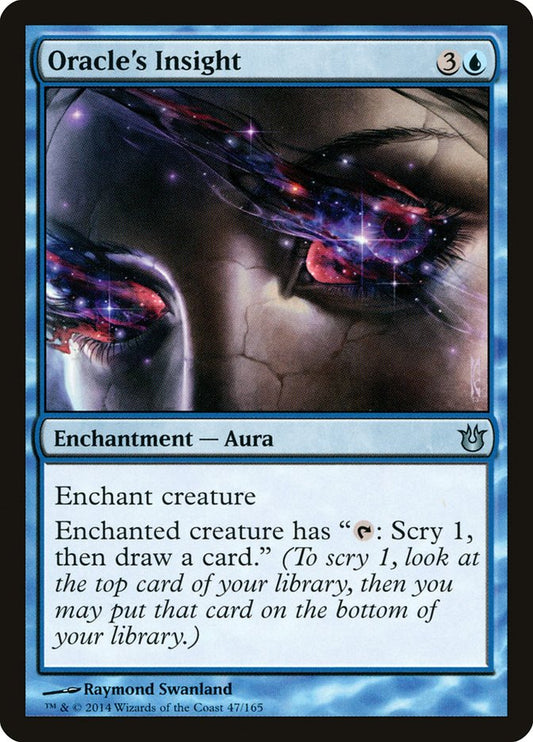 Oracle's Insight [Born of the Gods] [Foil]