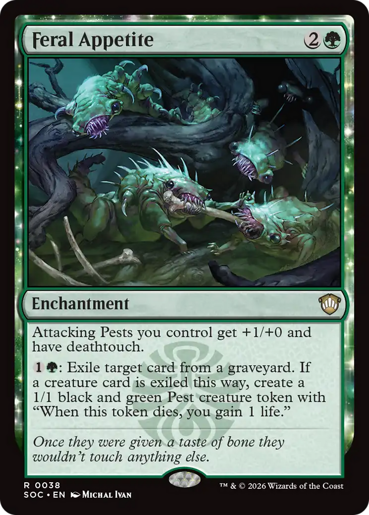 Feral Appetite [Secrets of Strixhaven Commander] [Foil]