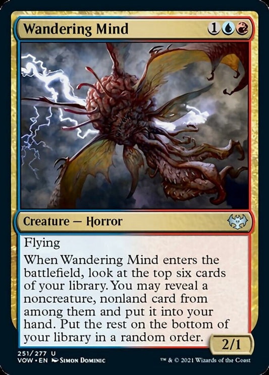 Wandering Mind [Innistrad: Crimson Vow] [Foil]