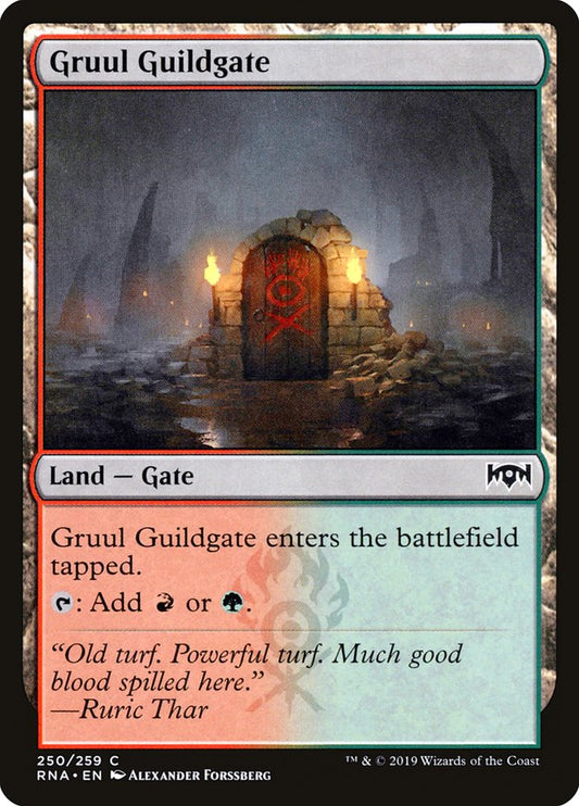 Gruul Guildgate (250/259) [Ravnica Allegiance] [Foil]