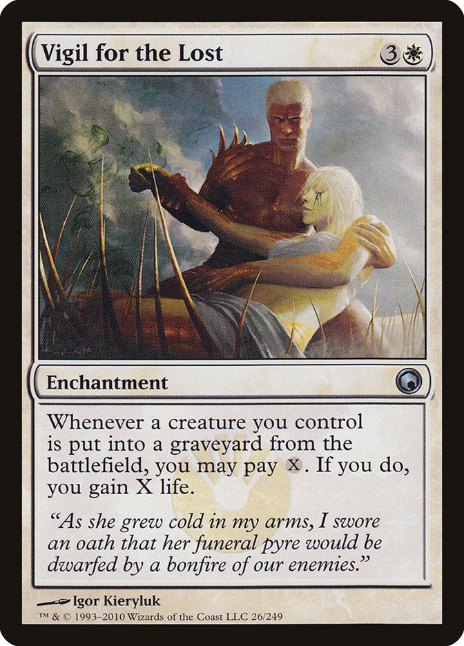 Vigil for the Lost [Scars of Mirrodin] [Foil]