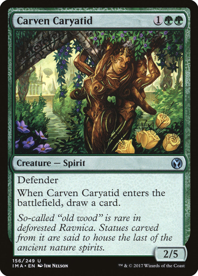 Carven Caryatid [Iconic Masters] [Foil]