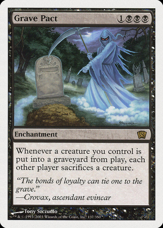 Grave Pact [Eighth Edition] [Foil]