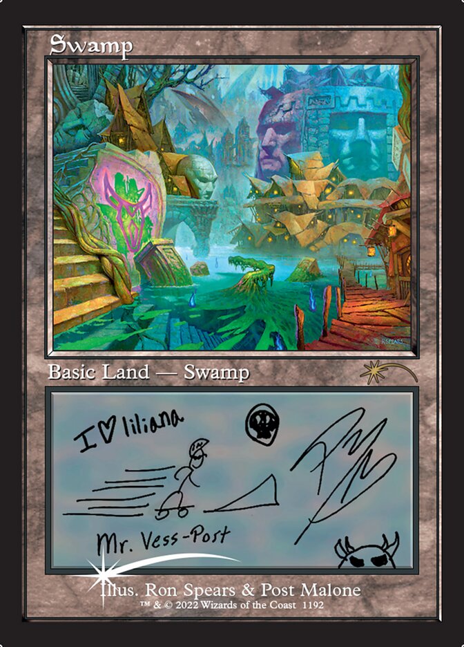Swamp (1192) [Secret Lair Drop Series] [Foil]