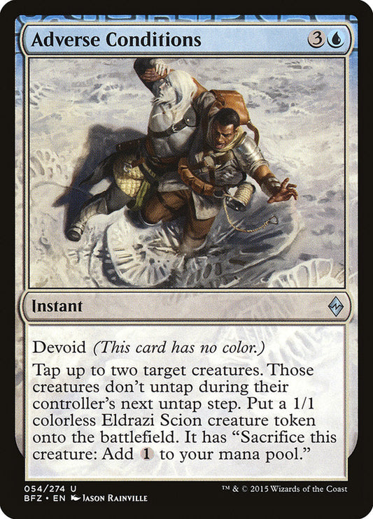Adverse Conditions [Battle for Zendikar] [Foil]