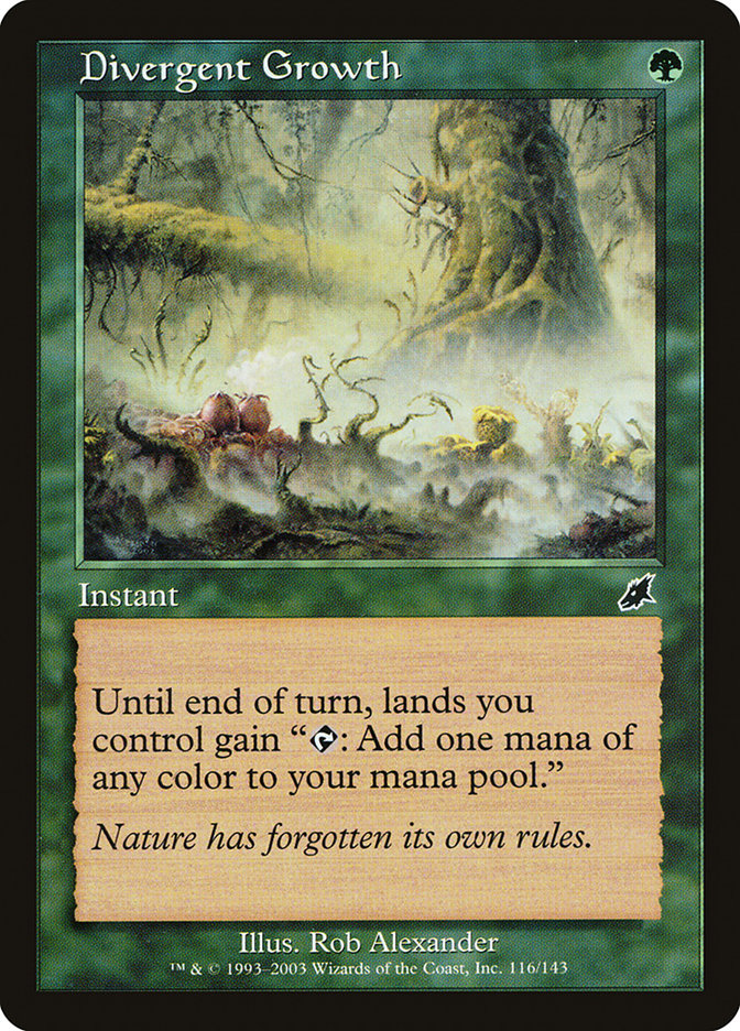 Divergent Growth [Scourge] [Foil]