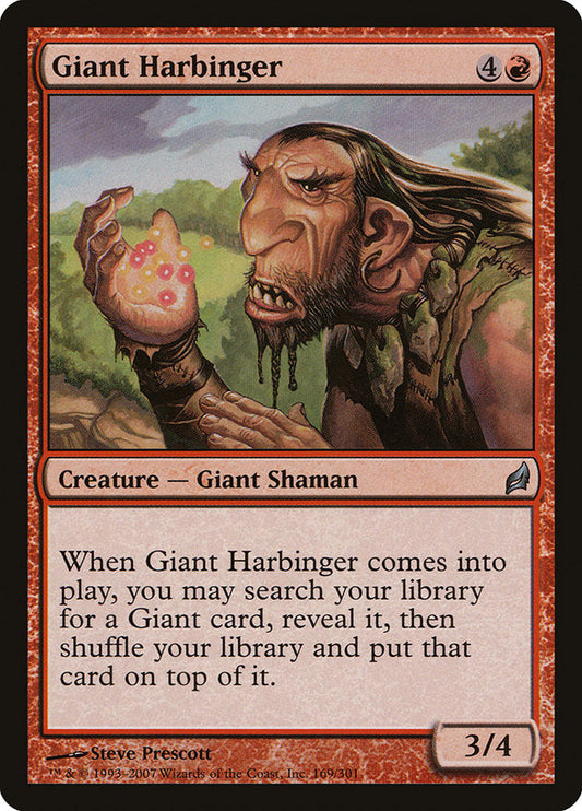 Giant Harbinger [Lorwyn] [Foil]