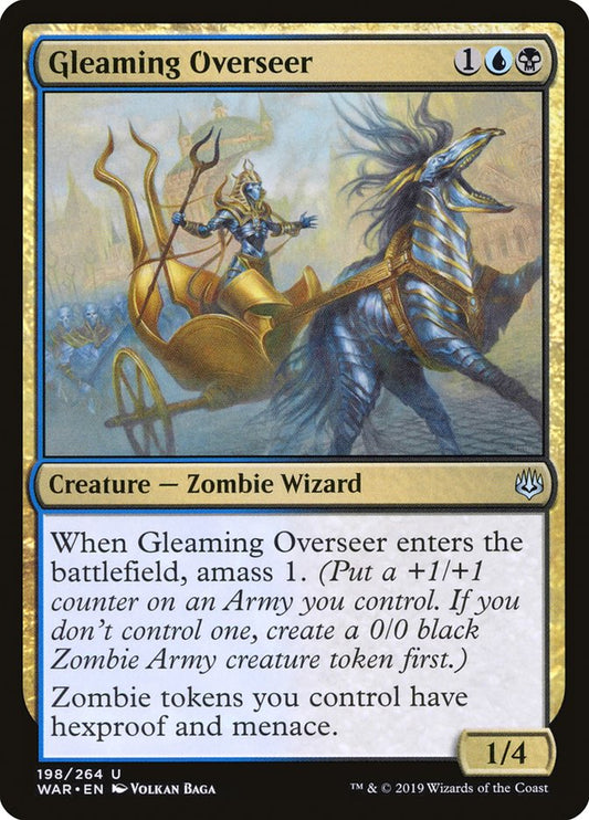 Gleaming Overseer [War of the Spark] [Foil]