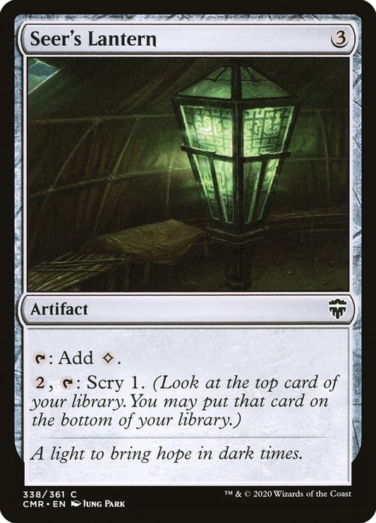 Seer's Lantern [Commander Legends] [Foil]