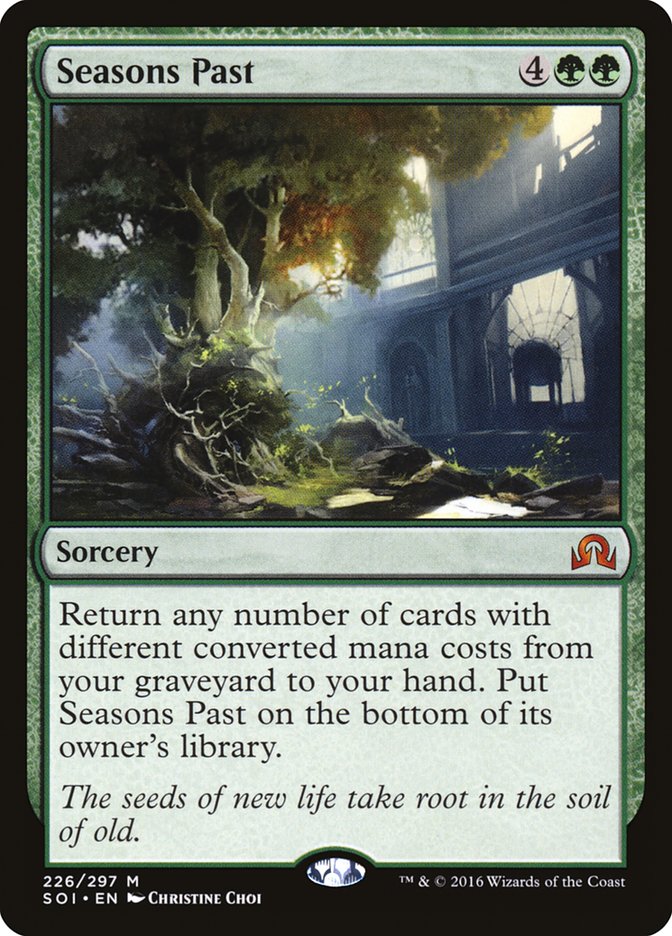 Seasons Past [Shadows over Innistrad] [Foil]