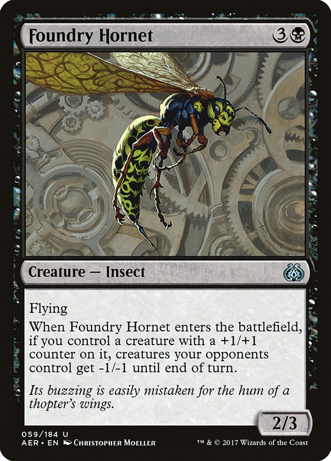 Foundry Hornet [Aether Revolt] [Foil]