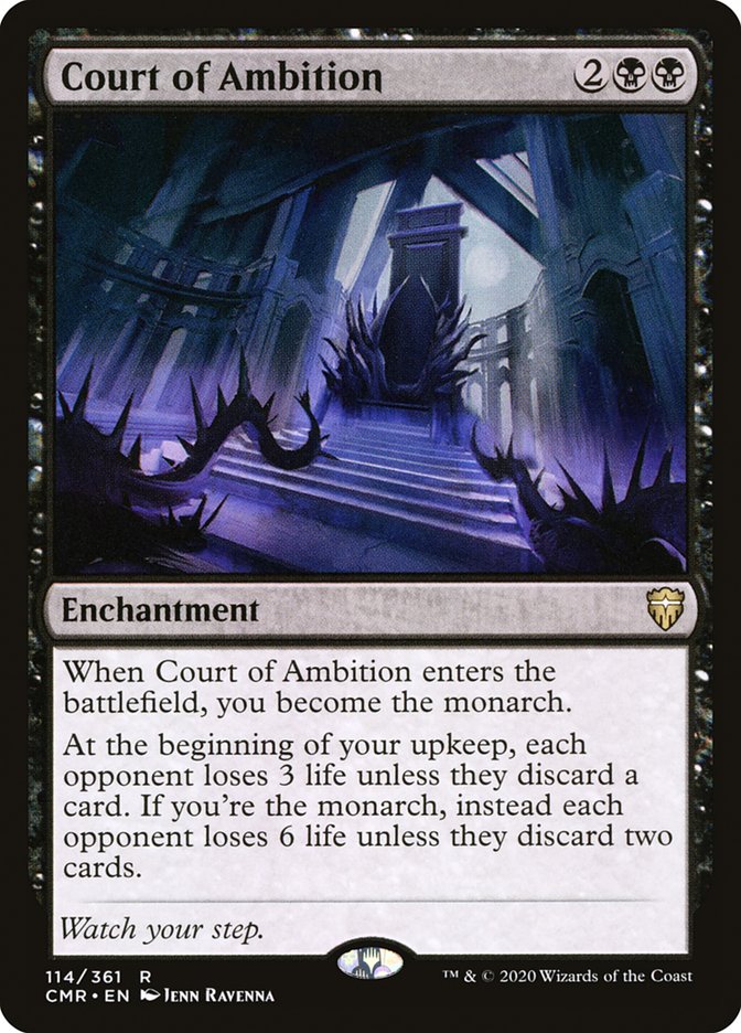 Court of Ambition [Commander Legends] [Foil]