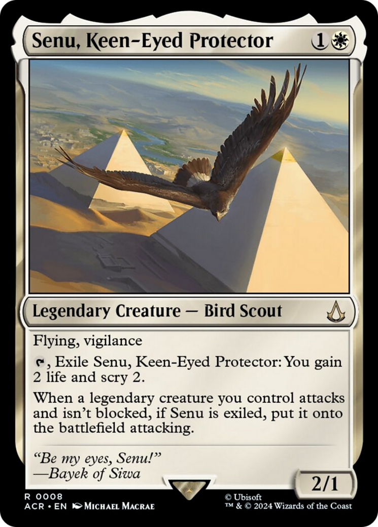 Senu, Keen-Eyed Protector [Assassin's Creed] [Foil]