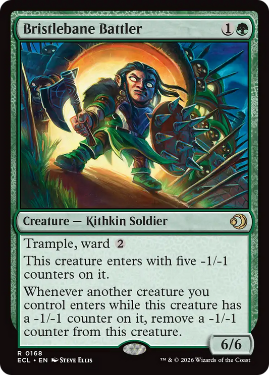 Bristlebane Battler [Lorwyn Eclipsed] [Foil]