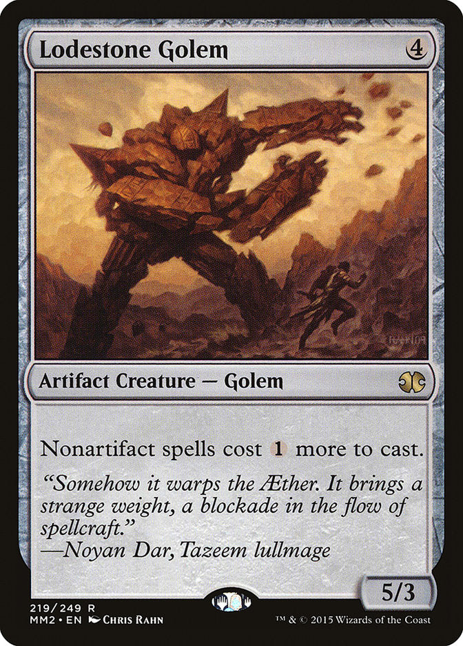 Lodestone Golem [Modern Masters 2015] [Foil]