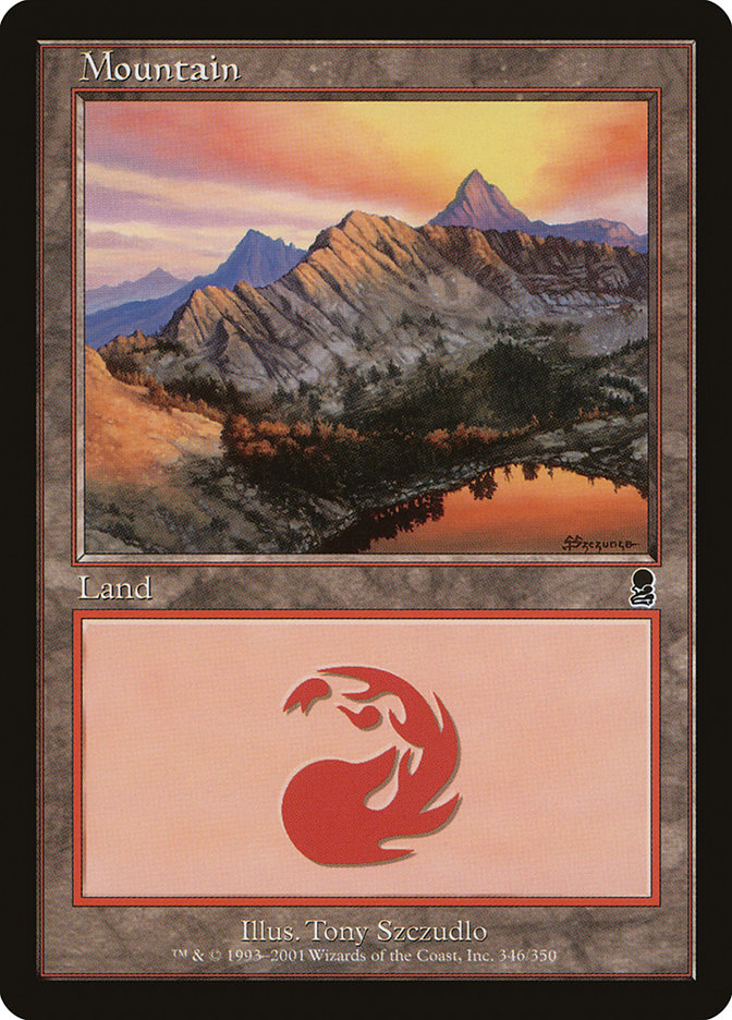 Mountain (346) [Odyssey] [Foil]