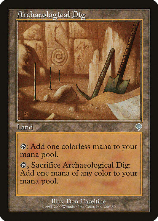 Archaeological Dig [Invasion] [Foil]