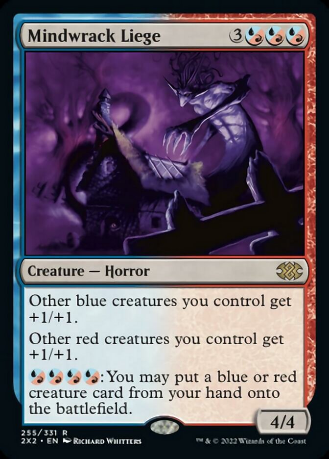 Mindwrack Liege [Double Masters 2022] [Foil]