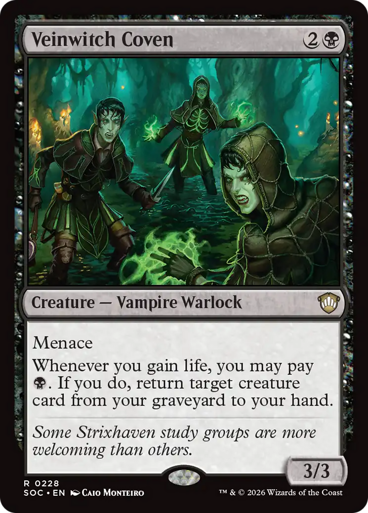 Veinwitch Coven [Secrets of Strixhaven Commander] [Foil]
