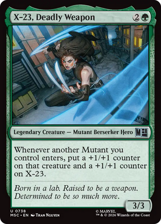 X-23, Deadly Weapon [Marvel Super Heroes Commander]