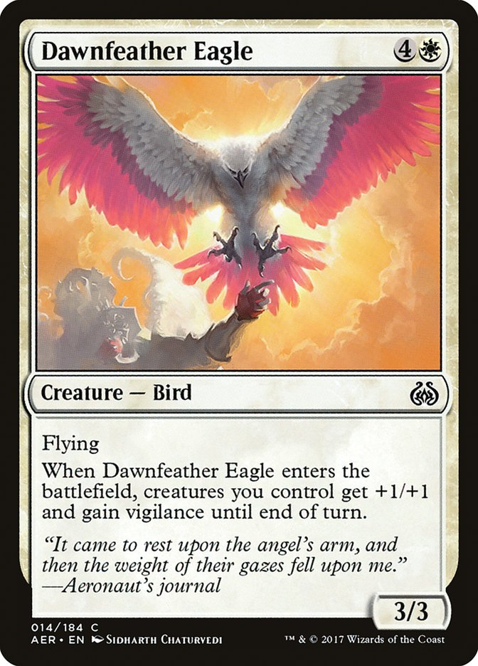 Dawnfeather Eagle [Aether Revolt] [Foil]