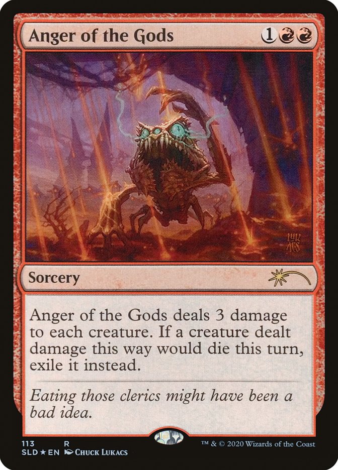 Anger of the Gods [Secret Lair Drop Series] [Foil]