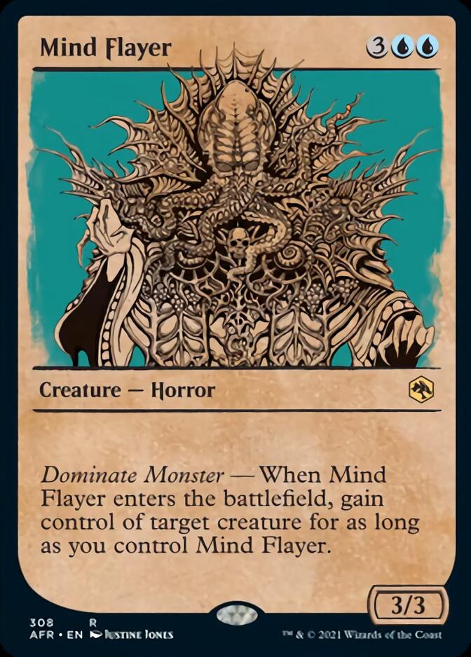 Mind Flayer (Showcase) [Dungeons & Dragons: Adventures in the Forgotten Realms] [Foil]